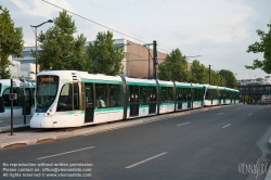 Viennaslide-05392215 Paris, Straßenbahn, Porte de Versailles - Paris, Tramway, Porte de Versailles