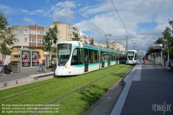 Viennaslide-05392240 Paris, Tramway Linie T2, Parc Pierre Lagravere