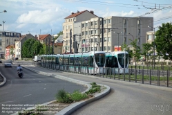 Viennaslide-05392255 Paris, Tramway Linie T2, Pont de Bezons