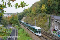 Viennaslide-05392261 Paris, moderne Straßenbahnlinie T2 in Meudon