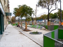 Viennaslide-05393004 Paris, Bau der Tramway Linie T3 - Paris, Construction of Modern Tramway Line T3