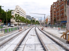 Viennaslide-05393012 Paris, Bau der Tramway Linie T3 - Paris, Construction of Modern Tramway Line T3