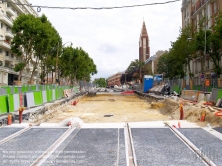 Viennaslide-05393035 Paris, Bau der Tramway Linie T3 - Paris, Construction of Modern Tramway Line T3