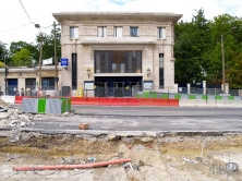 Viennaslide-05393042 Paris, Bau der Tramway Linie T3 - Paris, Construction of Modern Tramway Line T3