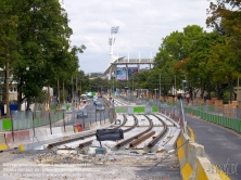 Viennaslide-05393043 Paris, Bau der Tramway Linie T3 - Paris, Construction of Modern Tramway Line T3