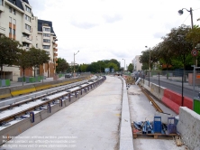 Viennaslide-05393055 Paris, Bau der Tramway Linie T3 - Paris, Construction of Modern Tramway Line T3