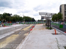 Viennaslide-05393060 Paris, Bau der Tramway Linie T3 - Paris, Construction of Modern Tramway Line T3