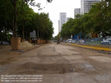 Viennaslide-05393066 Paris, Bau der Tramway Linie T3 - Paris, Construction of Modern Tramway Line T3