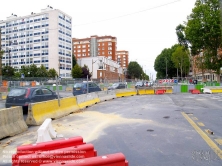 Viennaslide-05393067 Paris, Bau der Tramway Linie T3 - Paris, Construction of Modern Tramway Line T3