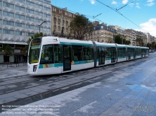 Viennaslide-05393073 Paris, moderne Tramway T3 - Paris, Modern Tramway T3