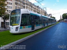 Viennaslide-05393075 Paris, moderne Tramway T3 - Paris, Modern Tramway T3