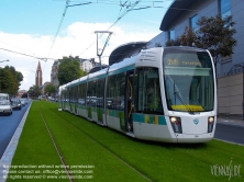 Viennaslide-05393077 Paris, moderne Tramway T3 - Paris, Modern Tramway T3