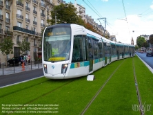 Viennaslide-05393080 Paris, moderne Tramway T3 - Paris, Modern Tramway T3