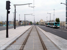 Viennaslide-05393101 Paris, moderne Tramway T3 - Paris, Modern Tramway T3