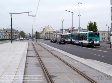 Viennaslide-05393102 Paris, moderne Tramway T3 - Paris, Modern Tramway T3