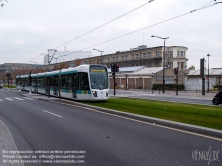 Viennaslide-05393110 Paris, moderne Tramway T3 - Paris, Modern Tramway T3