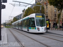 Viennaslide-05393123 Paris, moderne Tramway T3 - Paris, Modern Tramway T3