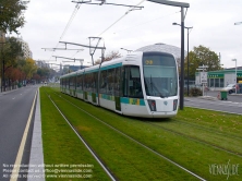 Viennaslide-05393125 Paris, moderne Tramway T3 - Paris, Modern Tramway T3