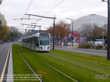 Viennaslide-05393126 Paris, moderne Tramway T3 - Paris, Modern Tramway T3