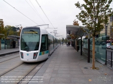 Viennaslide-05393160 Paris, moderne Tramway T3 - Paris, Modern Tramway T3