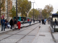 Viennaslide-05393166 Paris, moderne Tramway T3 - Paris, Modern Tramway T3