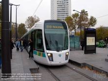 Viennaslide-05393171 Paris, moderne Tramway T3 - Paris, Modern Tramway T3