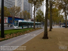 Viennaslide-05393173 Paris, moderne Tramway T3 - Paris, Modern Tramway T3