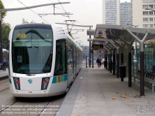 Viennaslide-05393174 Paris, moderne Tramway T3 - Paris, Modern Tramway T3