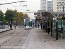 Viennaslide-05393175 Paris, moderne Tramway T3 - Paris, Modern Tramway T3