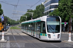 Viennaslide-05393195 Paris, moderne Tramway T3 - Paris, Modern Tramway T3