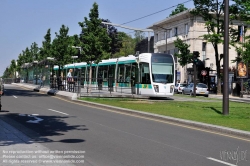 Viennaslide-05393203 Paris, moderne Tramway T3 - Paris, Modern Tramway T3