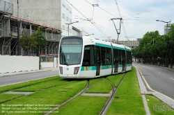 Viennaslide-05393213 Paris, moderne Tramway T3 - Paris, Modern Tramway T3