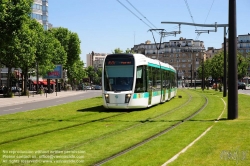 Viennaslide-05393229 Paris, moderne Tramway T3 - Paris, Modern Tramway T3