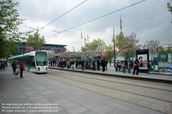 Viennaslide-05393244 Paris, moderne Tramway T3 - Paris, Modern Tramway T3