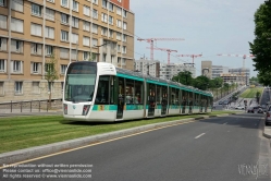 Viennaslide-05393285 Paris, Tramway Linie T3, Porte d'Ivry