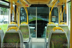 Viennaslide-05393287 Paris, Straßenbahn, Fahrgastraum - Paris, Interior of modern Tramway