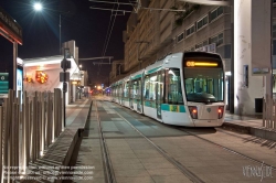 Viennaslide-05393609 Paris, moderne Tramway Linie T3bis, Porte de la Villette