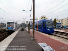 Viennaslide-05394115 Paris, Tram Line T4 Bondy - Aulnay-sous-Bois