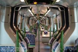 Viennaslide-05396128 Paris, Tramway T6, Translohr Innenraum - Paris, Tramway T6, Translohr Interior