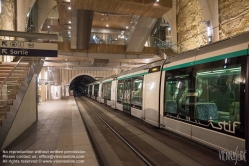 Viennaslide-05396134 Paris, Tramway T6, Tiefstation Viroflay Rive Droite