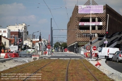 Viennaslide-05397002 Paris, Bau der Tramway Linie T7, Villejuif