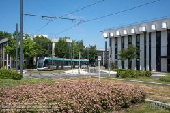 Viennaslide-05397124 Paris, Bürozentrum Rungis, Straßenbahn T7