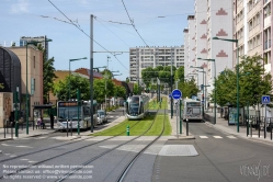 Viennaslide-05398149 Paris, Epinay, modern Tramway Line T8