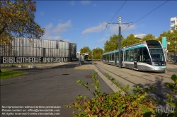 Viennaslide-05398160 Paris, Straßenbahn T8, Pablo Neruda // Paris, Tramway Line T8, Pablo Neruda