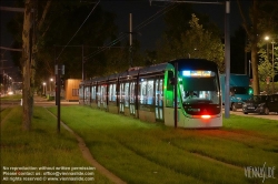 Viennaslide-05399107 Paris, moderne Straßenbahn Porte de Choisy-Orly, Linie T9 // Paris, modern Tramway Porte de Choisy-Orly, Line T9