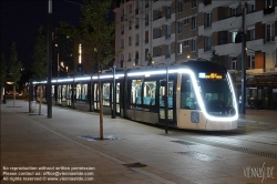 Viennaslide-05399109 Paris, moderne Straßenbahn Porte de Choisy-Orly, Linie T9 // Paris, modern Tramway Porte de Choisy-Orly, Line T9