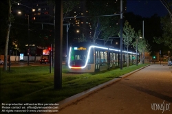 Viennaslide-05399110 Paris, moderne Straßenbahn Porte de Choisy-Orly, Linie T9 // Paris, modern Tramway Porte de Choisy-Orly, Line T9