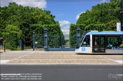 Viennaslide-05399901 Paris,  moderne Straßenbahn T10, Croix de Berny // Paris, modern Tramway T10,  Croix de Berny