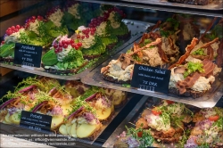 Viennaslide-06210056 Kopenhagen Markthalle TorvehallerneKBH, Smørrebrød // Copenhagen, Market TorvehallerneKBH, Smørrebrød