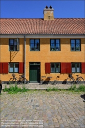 Viennaslide-06213021 Kopenhagen, historische Wohnsiedlung Nyboder // Copenhagen, historic Housing Nyboder